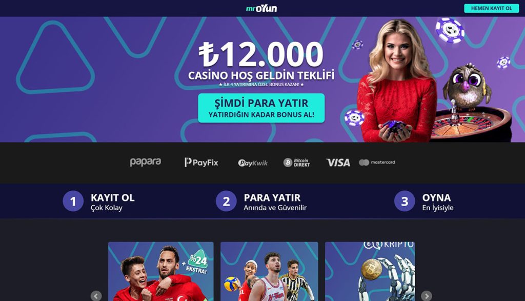 Mroyun'dan 6000 Spor Hoş Geldin Teklifi