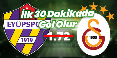 HAFTANIN MAÇLARINA 10 ORAN İLE 2.500 TL KAZAN